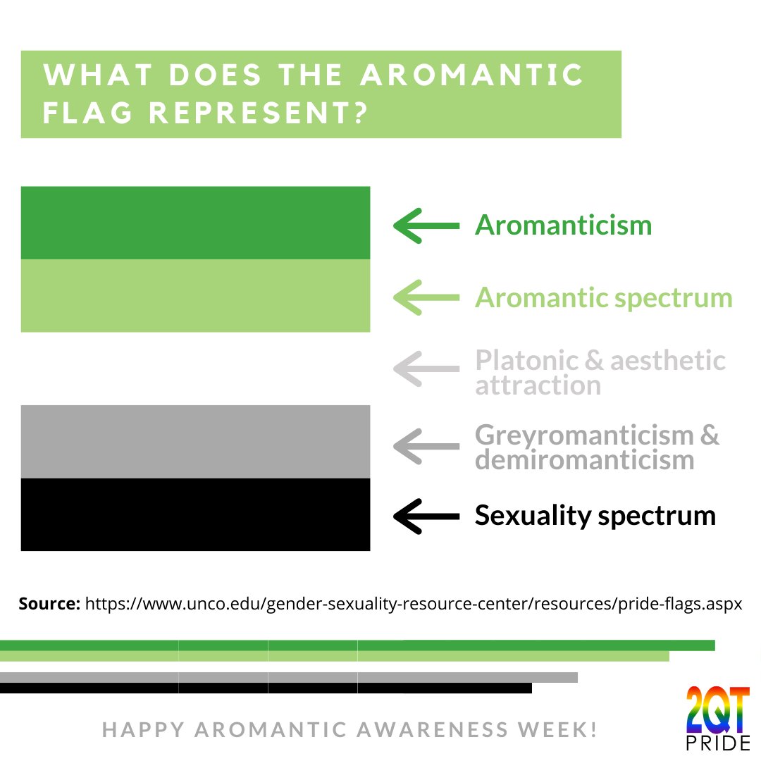 the meaning of the Aromantic flag